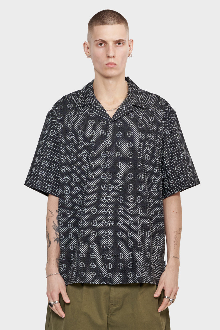 meskie#@Koszula FUROSHIKI czarna