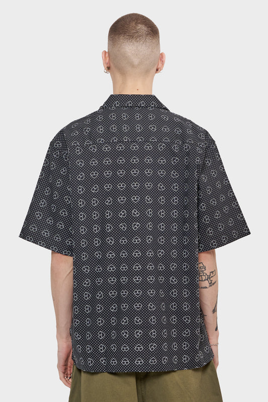 meskie#@Koszula FUROSHIKI czarna