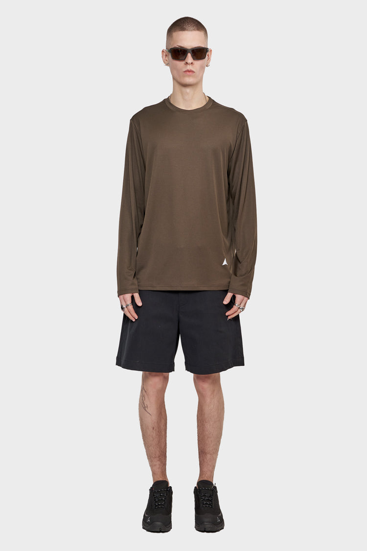 Longsleeve FIREFLIES brązowy
