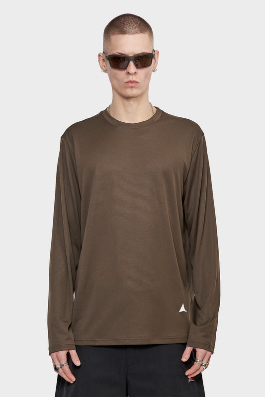 Longsleeve FIREFLIES brązowy