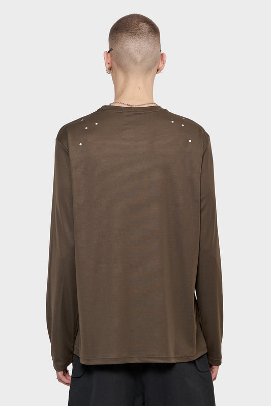 Longsleeve FIREFLIES brązowy