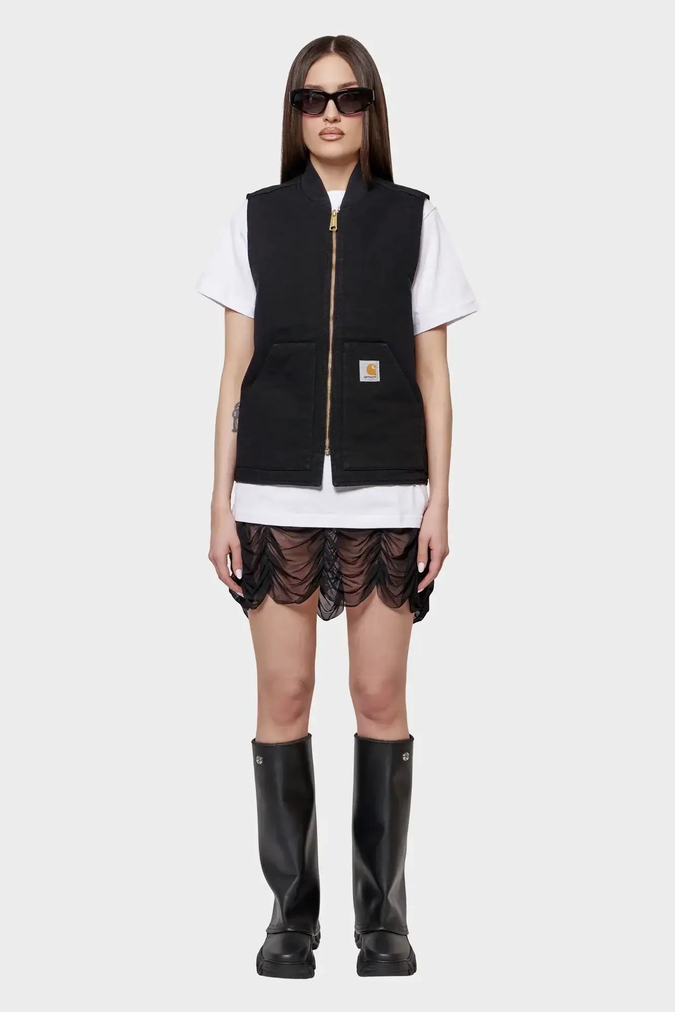 damskie#@Kamizelka CLASSIC VEST czarna