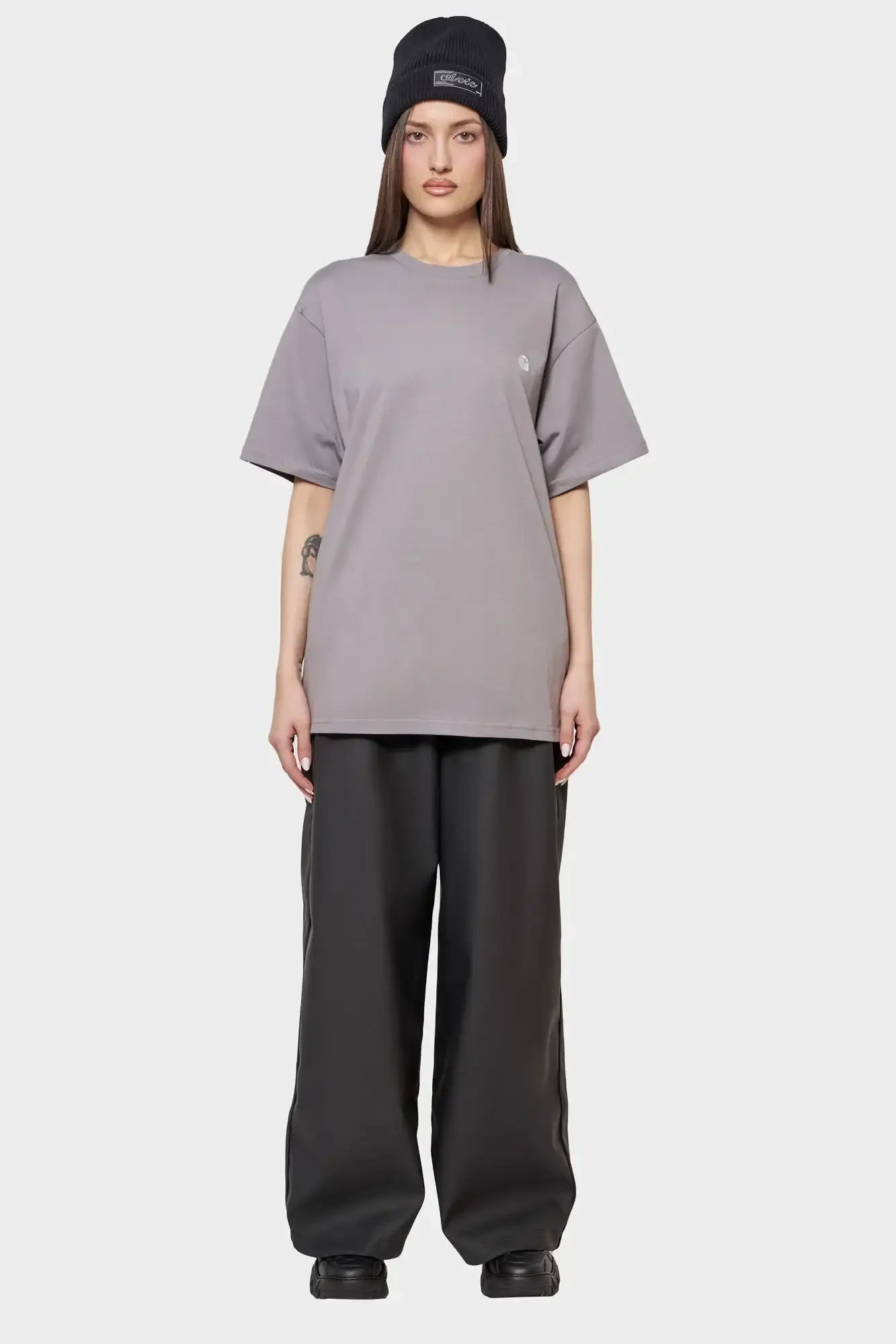 damskie#@Koszulka S/S MADISON szara