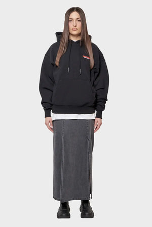 damskie#@Bluza RATED HOODIE czarna