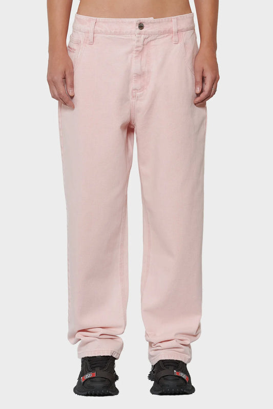 Spodnie 252 DENIM różowe