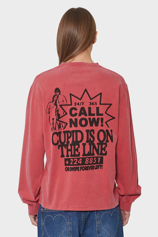 Koszulka CUPID’S CALLING czerwona