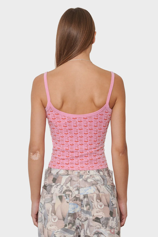 T-shirt TRIPPY BUNNIES pink