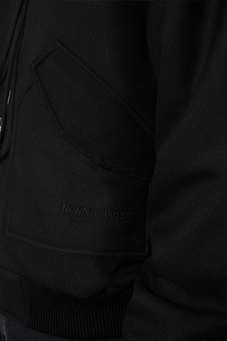 Jacket WOOL BOMBER black