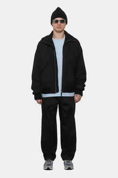 Kurtka WOOL BOMBER czarna