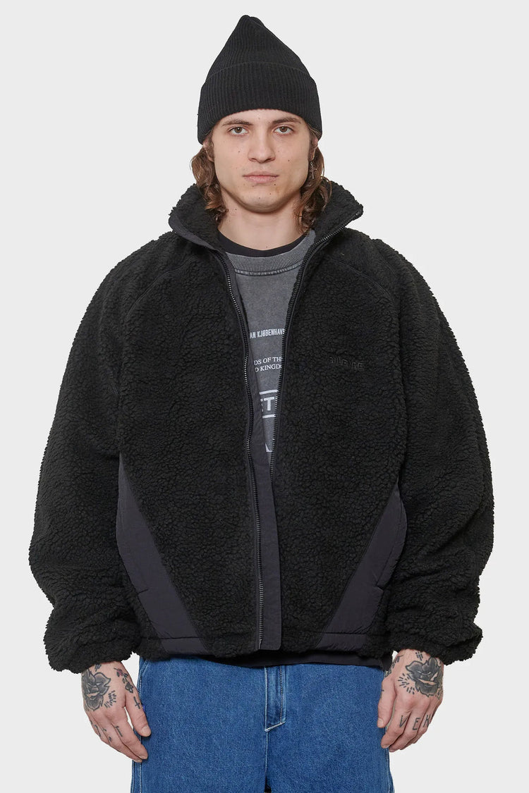 Kurtka FLEECE JACKET AW25 czarna