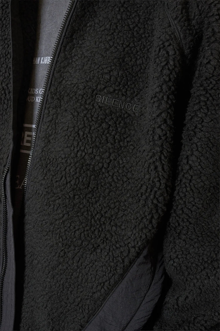 Kurtka FLEECE JACKET AW25 czarna