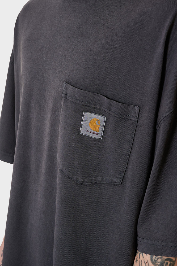 Koszulka HUDSON POCKET czarna