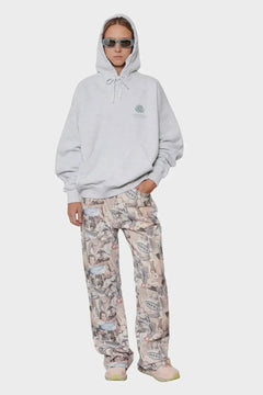 Bluza LOGO HOODIE popielaty
