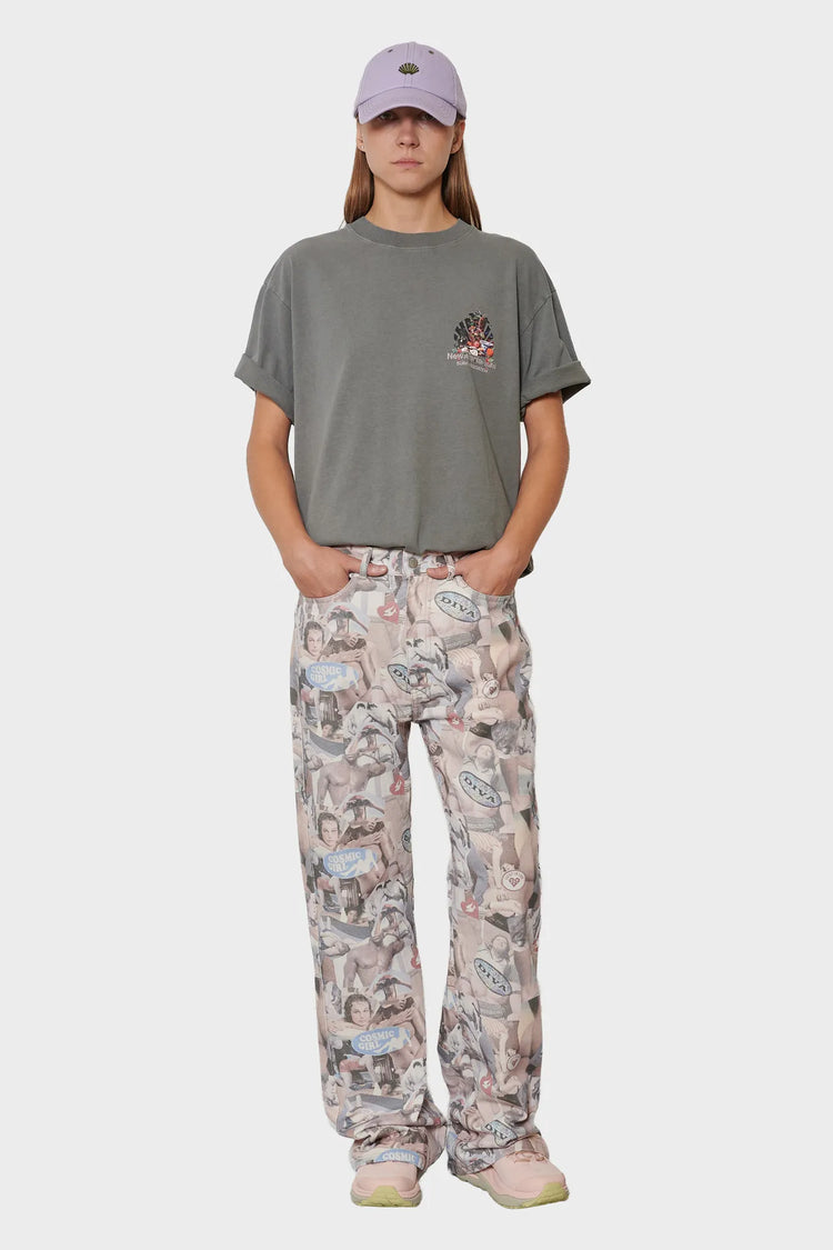 damskie#@Koszulka BUFFET TEE zielona