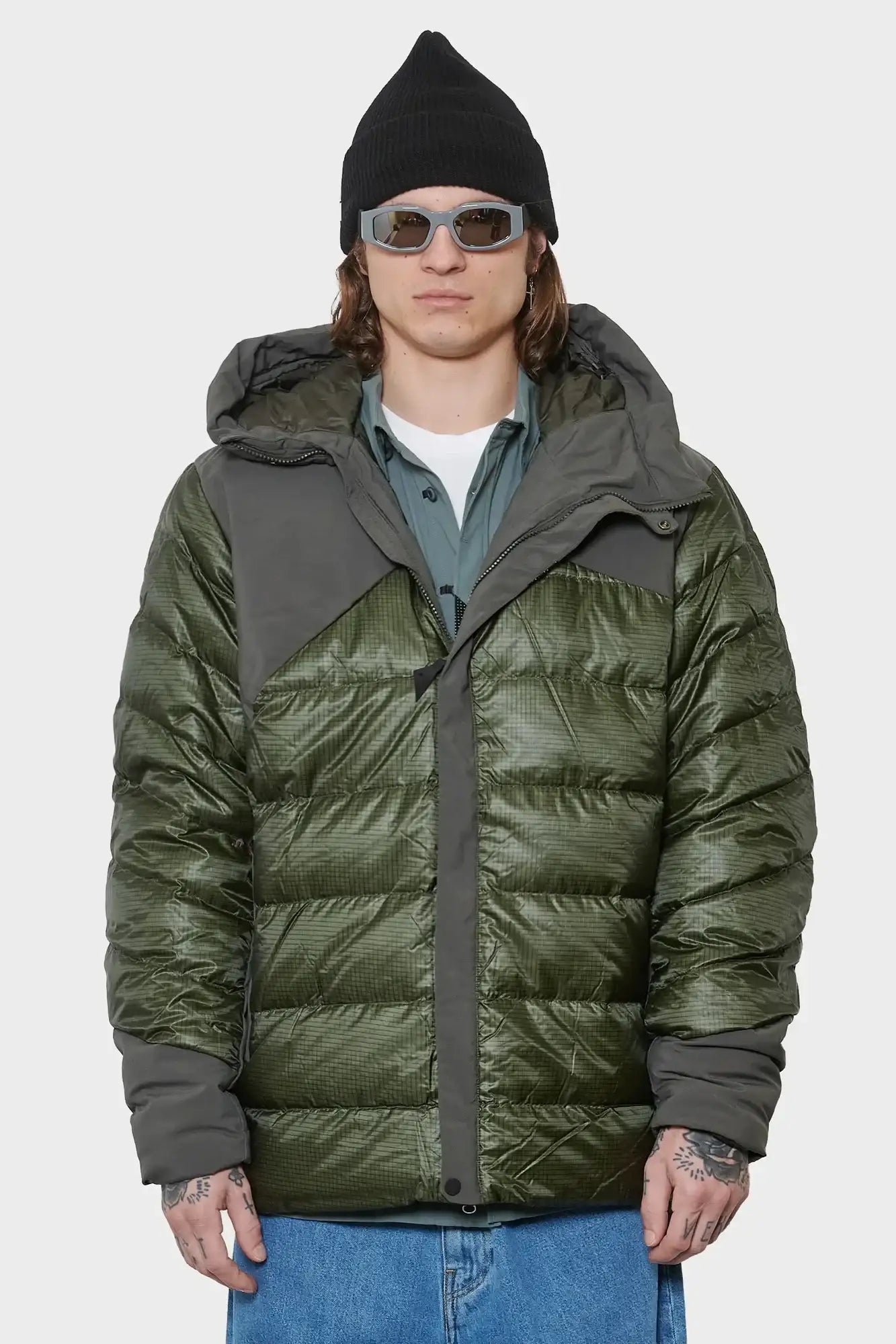 Jacket RÅ HOOD M'S green