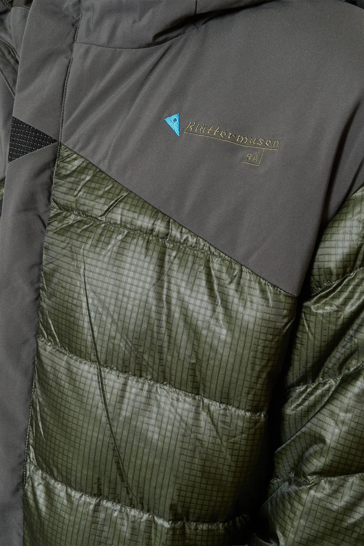 Kurtka RÅ HOOD M'S zielona