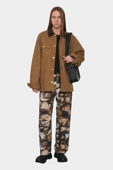 damskie#@Kurtka Michigan Coat brązowa