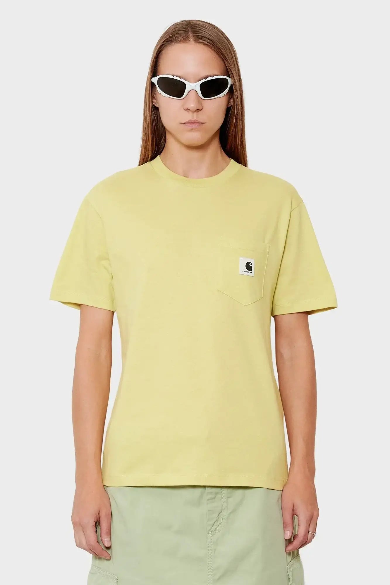 W'POCKET T-shirt yellow