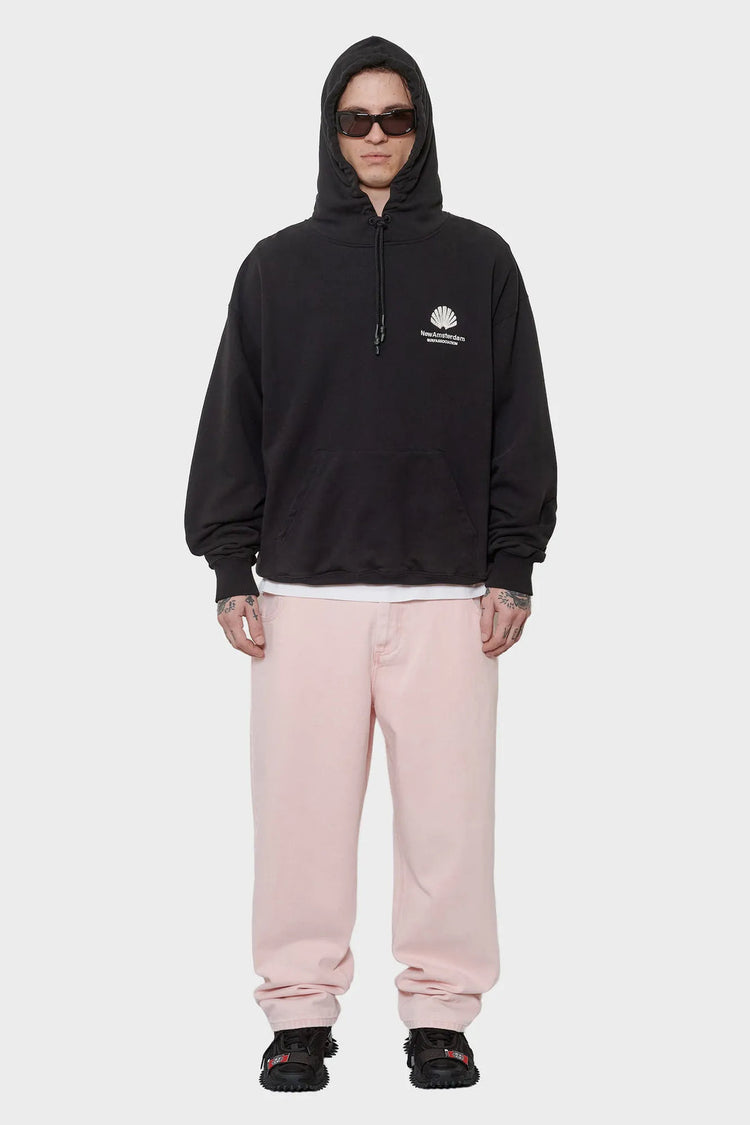 meskie#@Bluza LOGO HOODIE czarna