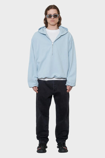 meskie#@Bluza INFLATABLE HOODIE niebieska