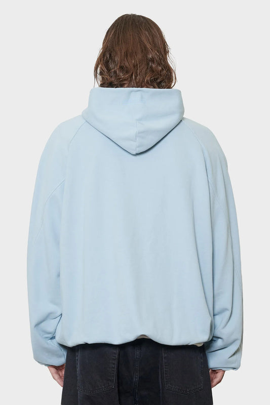 meskie#@Bluza INFLATABLE HOODIE niebieska