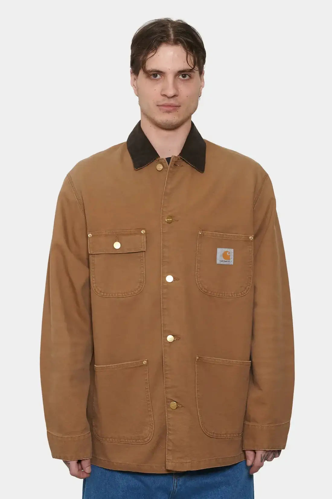 meskie#@Kurtka OG CHORE COAT brązowa