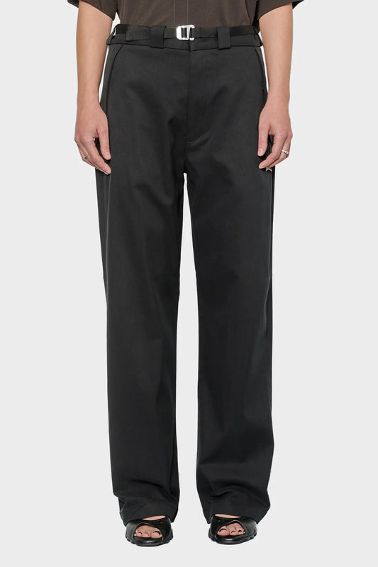 damskie#@Spodnie BUCKLE CHINO czarne