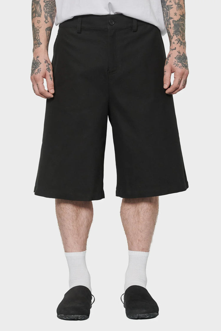 meskie#@Szorty WIDE-LEG SHORTS czarne