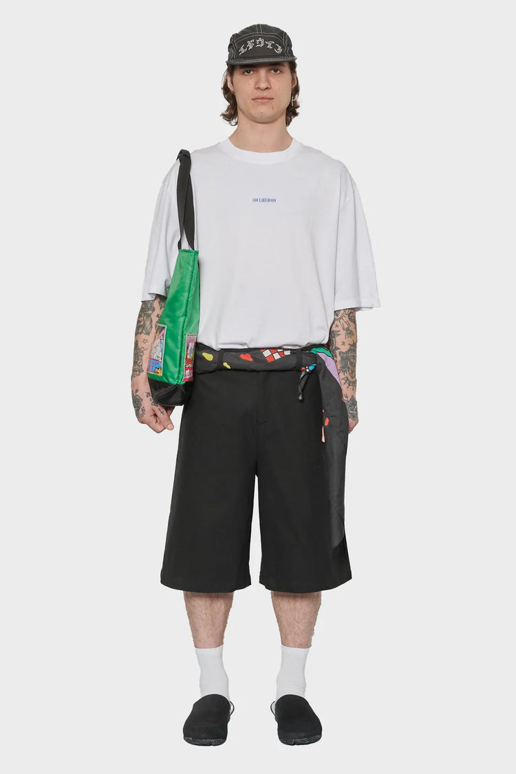 meskie#@Szorty WIDE-LEG SHORTS czarne