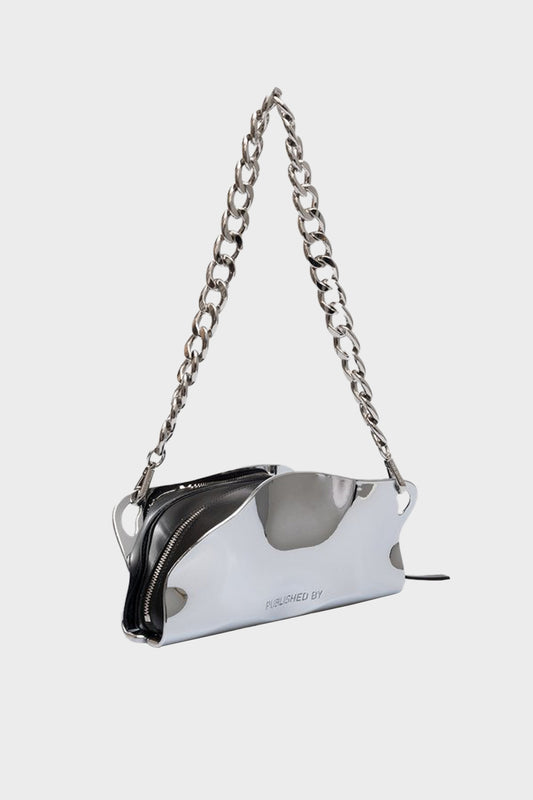 MAYZIE BAG silver bag